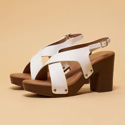 ERIDANI Block Sandals-29