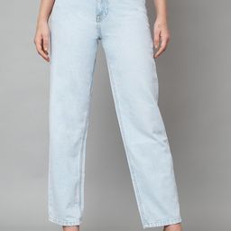 Zaahii Women Wide Leg High-Rise Heavy Fade Jeans-image-26