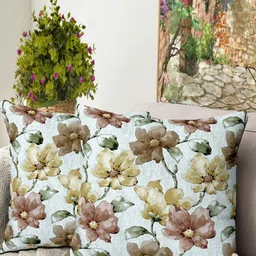Blue Grass Unisex Velvet Cushion Covers-picture-32