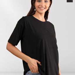 BAESD Women 2 Printed Applique T-shirt-image-40