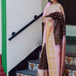 SHOP DROP Woven Design Zari Pure Silk Banarasi Saree-picture-56
