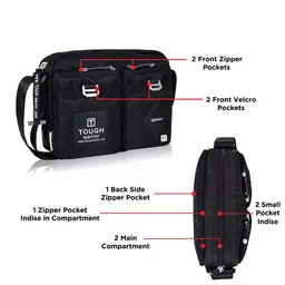 NFI essentials Unisex Messenger Bag image 4