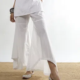 BCZ Style Women Handloom Palazzos-image-20
