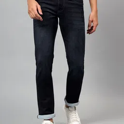 Cantabil Men Jean Light Fade Stretchable Jeans-image-50