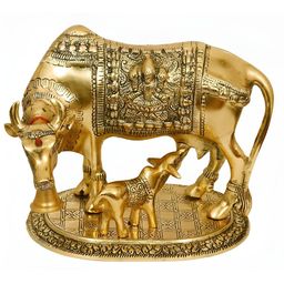 Navyaksh Gold-Toned Religious Figurine Showpiece-image-58