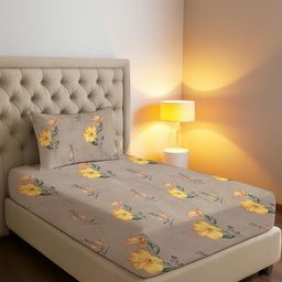 IVAZA Unisex Orange Bedsheets-image-15
