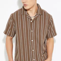 max Men Opaque Striped Casual Shirt-picture-44