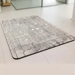 IVAZA Grey 2200 GSM Silicone Bath Rugs-image-56