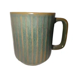 Rare Planet Green & Yellow Printed Ceramic Mug 300ml-image-47