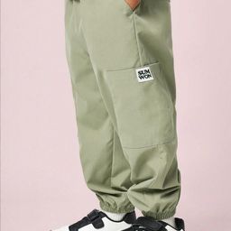 TIOR Boys Relaxed Cargos Trousers-image-73