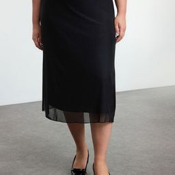 Trendyol A-Line Knee Length Skirt-image-39