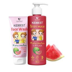 HealthBest Set Of 2 Kid Best Face Wash - 100 ml With Body Lotion - 500 ml-image-82