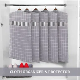 Aura Grey Set of 4 Regular Multi-Utility Organisers image 5