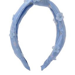 Aye Candy Flower Embellished Top Knot Hairband-image-10