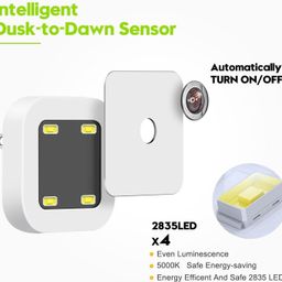 VRPRIME Night Lamp Sensor Light for Bedroom Bed Side Home |Smart Automatic ONOFF LED Smart Sensor Light image 4