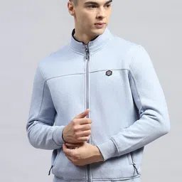 Monte Carlo Men Mock Collar Cotton Sweatshirt-picture-57