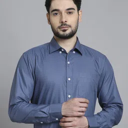 INVICTUS Premium Slim Fit Button-Down Collar Cotton Formal Shirt-image-73