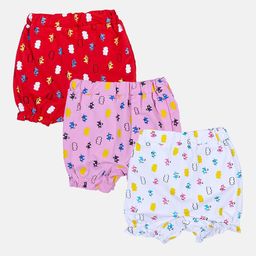 inner amour Pack Of 3 Assorted Cotton Bloomers Briefs-image-25