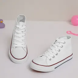 Truffle Collection Kids LKCAN4 Canvas Lace-Ups Sneakers-image-77