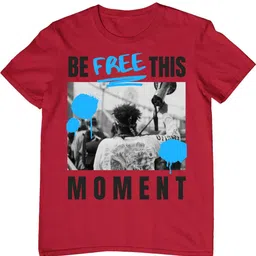 TeeSlix Unisex Red Tshirts-14