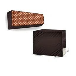 The Furnishing Tree Split AC Cover Set of Indoor and Outdoor Unit Used for 1.5 Ton Amazon Basics AB-image-93