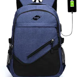 Medium 28 L Laptop Backpack Laptop Backpack with USB Charging Port, Waterproof Bags for All Lifestyle-image-3