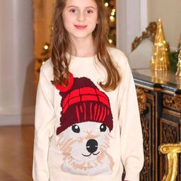 Cherry Crumble Kids-Unisex Full Sleeves Round Neck Sweater-picture-21