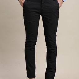 Turtle Men Printed Relaxed Tapered Fit Chinos Trousers-image-72