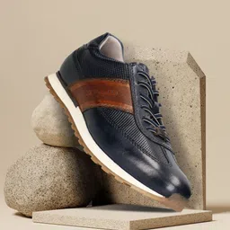 Bugatti Men Leather Sneakers-30