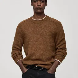 MANGO MAN Ribbed Pullover-image-72