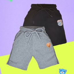 Lux Cozi Boys Pack Of 2 Regular Fit Regular Shorts-7