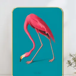 Myntra Elegant Homes Blue & Pink Abstract Wooden Wall Art-image-63