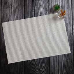 OBSESSIONS 6-Pcs Cream PVC Dining Table Placemats-image-42