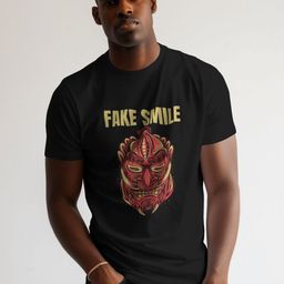 OUTLAWS Men Graphic Printed Round Neck Cotton T-shirt-image-24