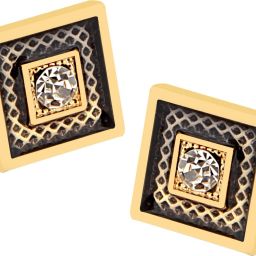 house of common Brass Cufflink & Tie Pin Set-image-70