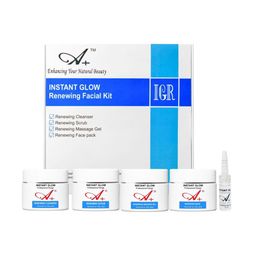 A+ Professional Range 5 Step Instant Glow Renewing Facial Kit- 210 g-image-89