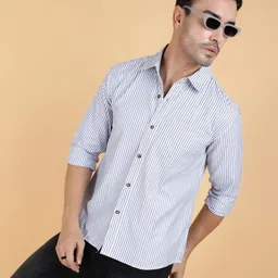 Stylecast X Kotty Men Comfort Multi Stripes Striped Casual Shirt-image-86