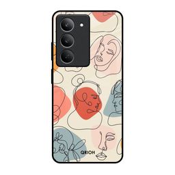 QRIOH Quirky Printed Realme 14x 5G Back Case Mobile Accessories-image-57