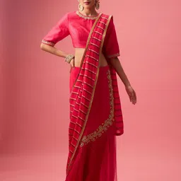 Nikasha Embroidered Ready to Wear Lehenga & Blouse With Dupatta-image-26