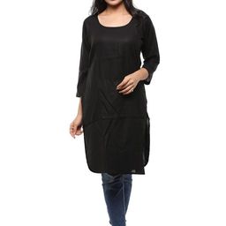 EASY 2 WEAR Women Round Neck Straight Kurta-image-77