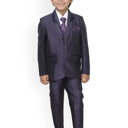 BAESD Boys 4 Piece Single Breasted Suits-image-84