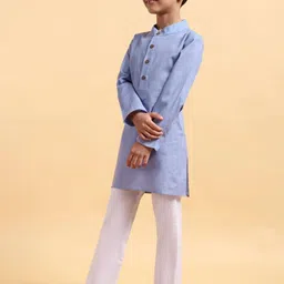 Mera Rang Boys Regular Kurta with Pyjamas image 4