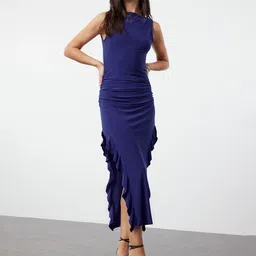 Trendyol Bodycon Midi Dress-image-60