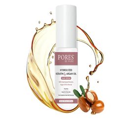PORES Be Pure Hydrolyzed Set Of 3 Keratin & Argan Oil Hair Serum - 100ml Each-20
