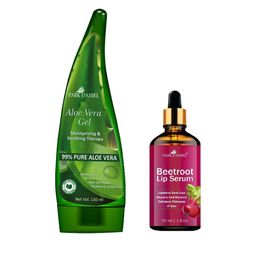 Park Daniel Set Of Aloe Vera Gel 130ml & Beetroot Lip Serum 30ml-40