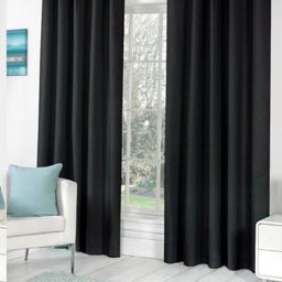 BELLA TRUE Black 4 Pieces Door Curtains-image-28