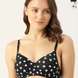 Lady Lyka Polka Dot Bra Medium Coverage Lightly Padded-48