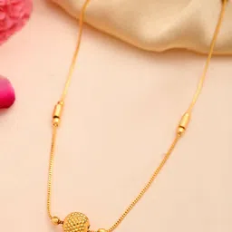 VOJ Gold-Plated Stainless Steel Piped Chain-image-15