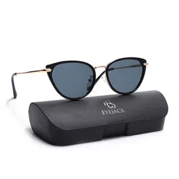 Eyejack Unisex Cateye Sunglasses with UV Protected Lens image 2