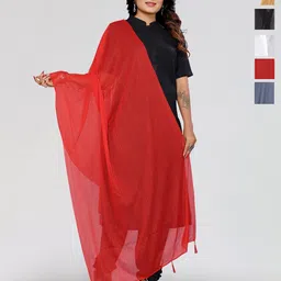 Moda Rapido Selection of 5 Striped Dupatta-picture-51